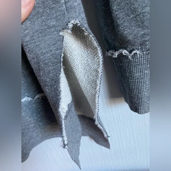 Sol ángeles café societe gray sweatshirt - Picture 6 of 8